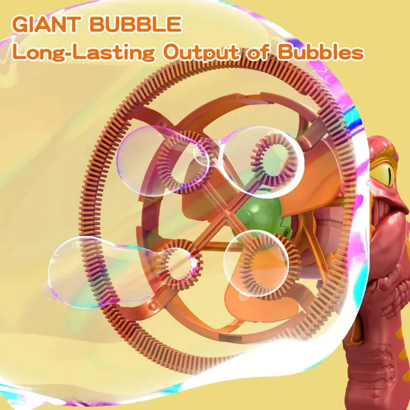 Dinosaur Bubble Gun Machine Toys-1