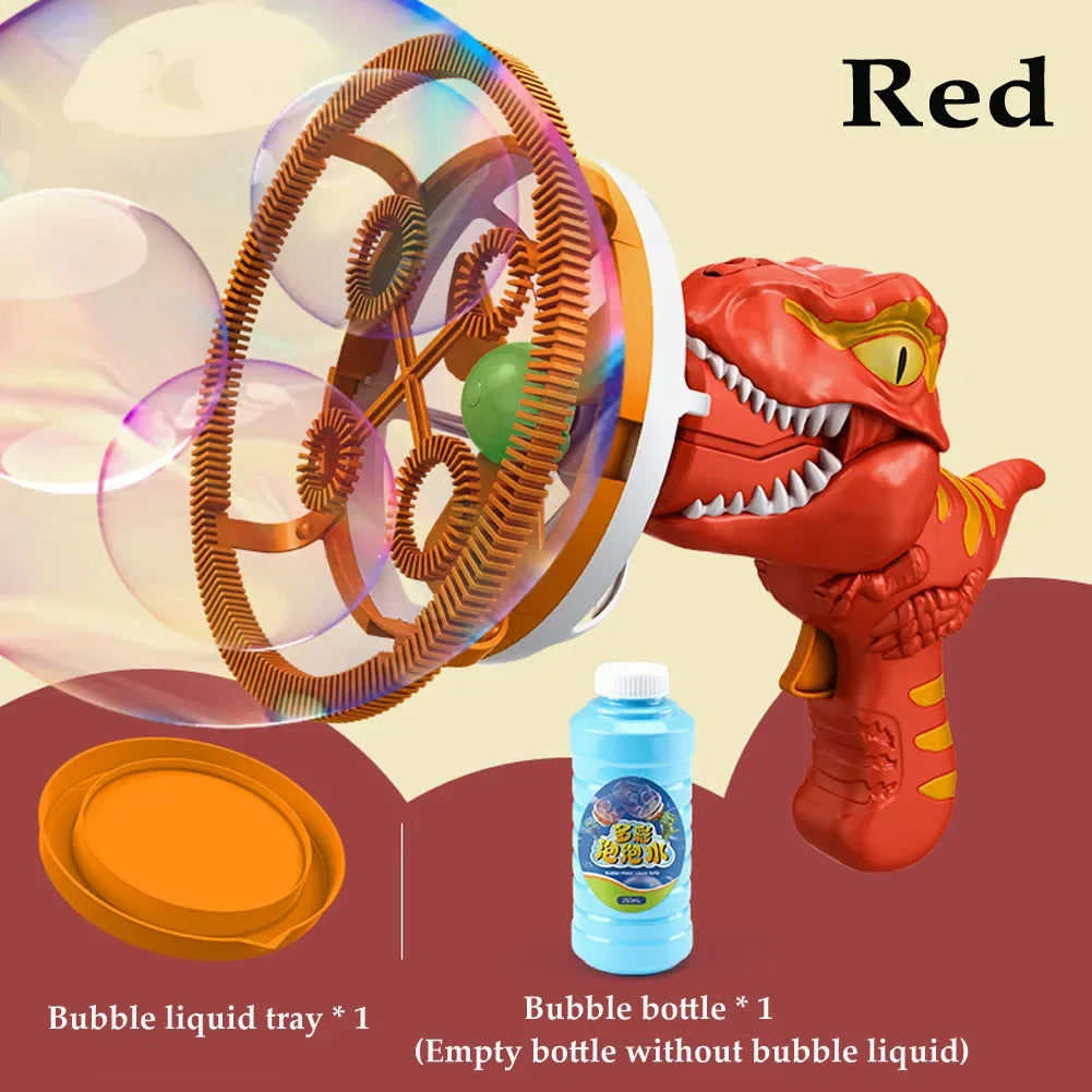 Dinosaur Bubble Gun Machine Toys-6
