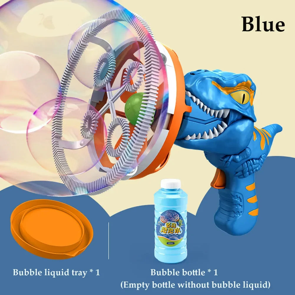 Dinosaur Bubble Gun Machine Toys-7