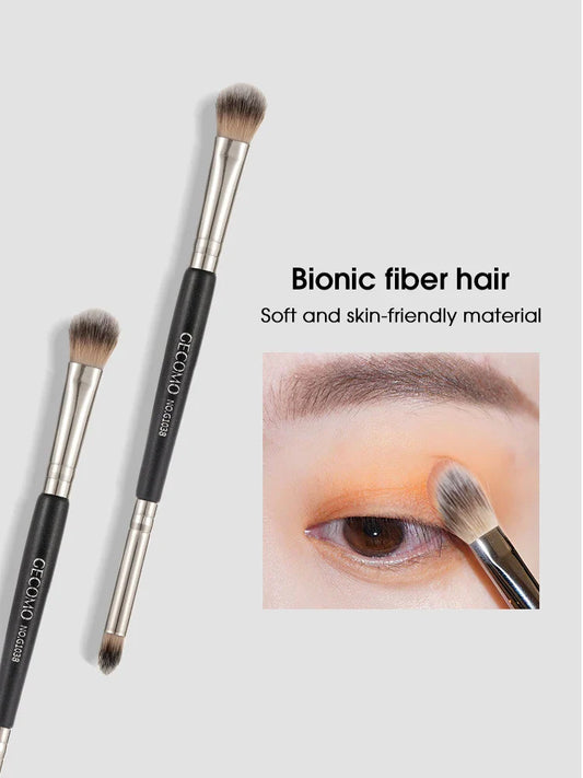 Double Headed Eyeshadow Brush for Easy Makeup-0