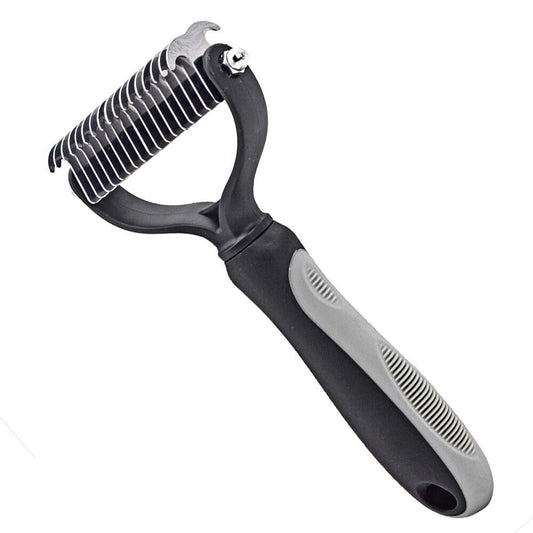 Double-Sided Pet Grooming Brush-0