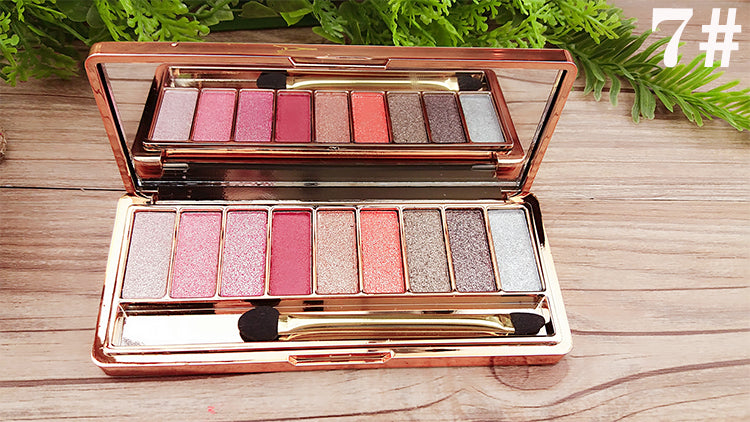 Earthy Pearl 9-Color Eyeshadow Palette-1