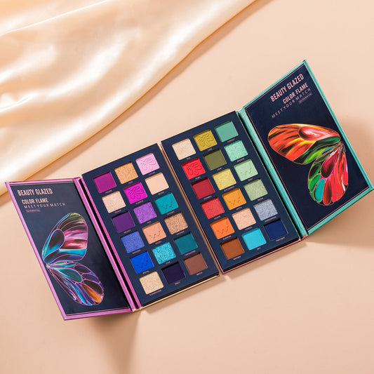 Easy-to-Apply 3D Butterfly Eyeshadow Palette-0