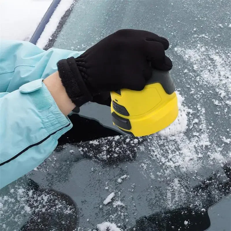 Electric Rotating Disc Ice Scraper-2