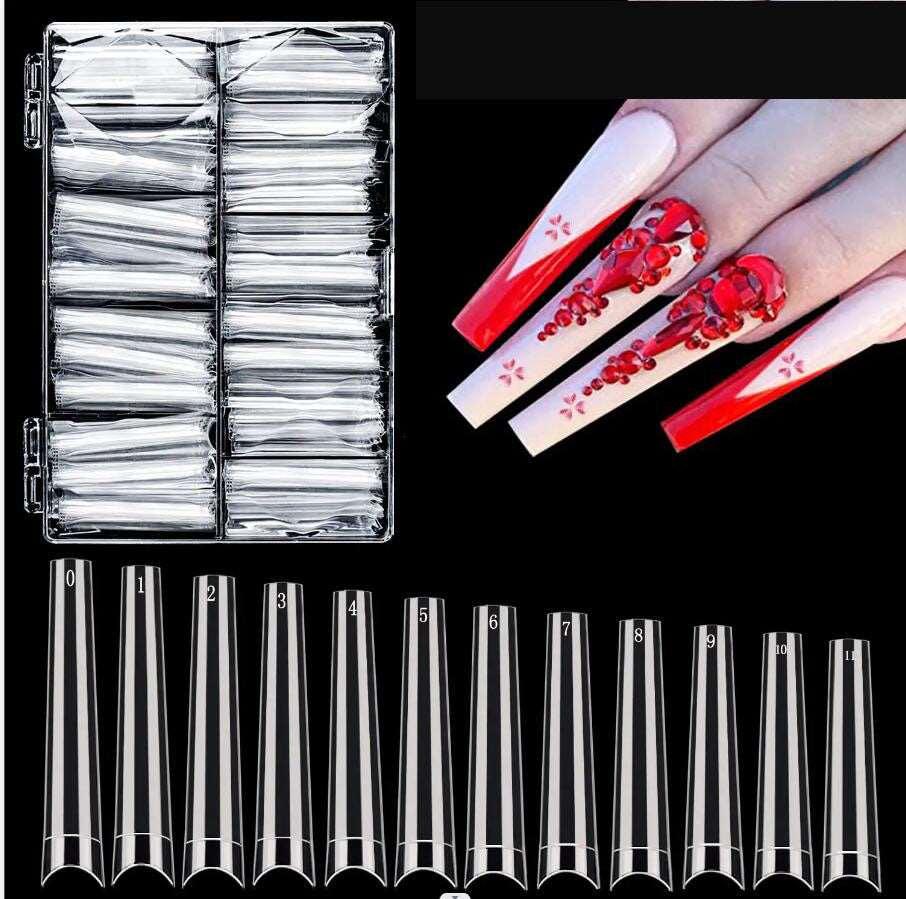 Elegant Acrylic French Nail Tips for Stunning Nail Art-5