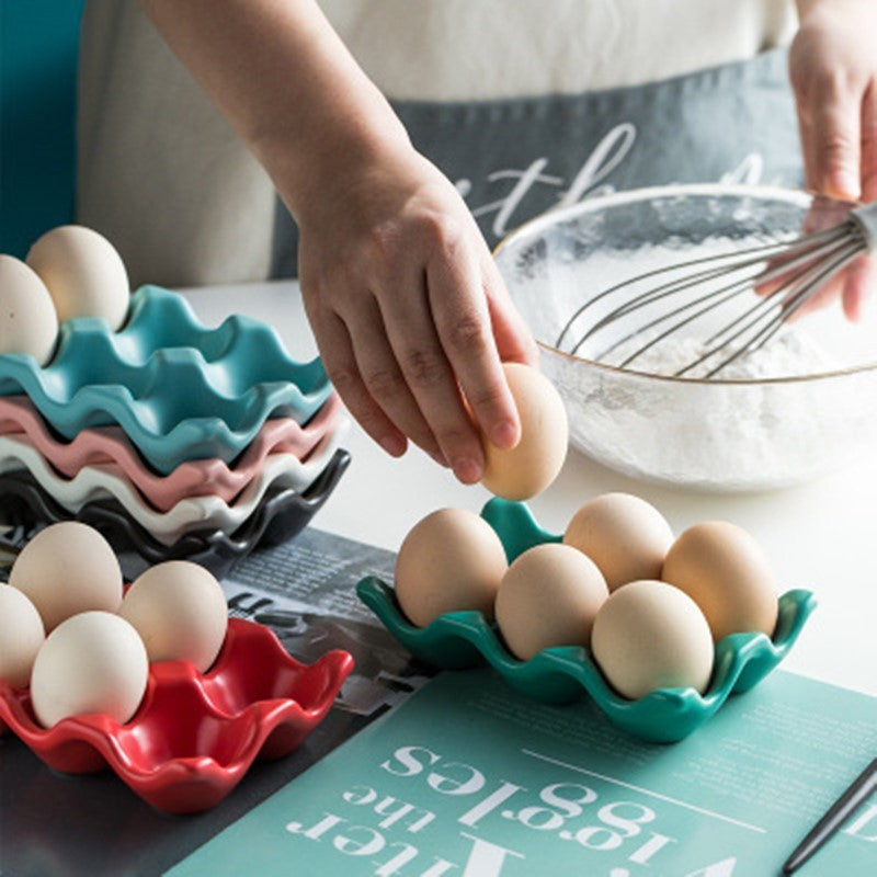 Elegant Ceramic Egg Rack Today-0