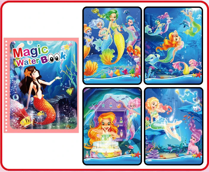 Enchanting Water Magic Drawing Book-20