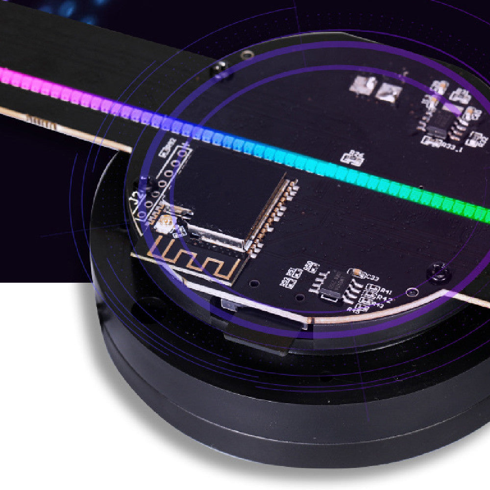 Enhanced 3D Holographic Advertising Fan Display for Stores-2