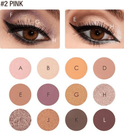 Focallure 12 Colors Eyeshadow Palette-2