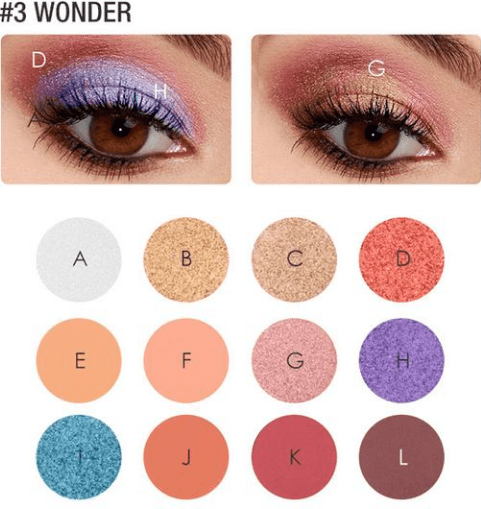 Focallure 12 Colors Eyeshadow Palette-3
