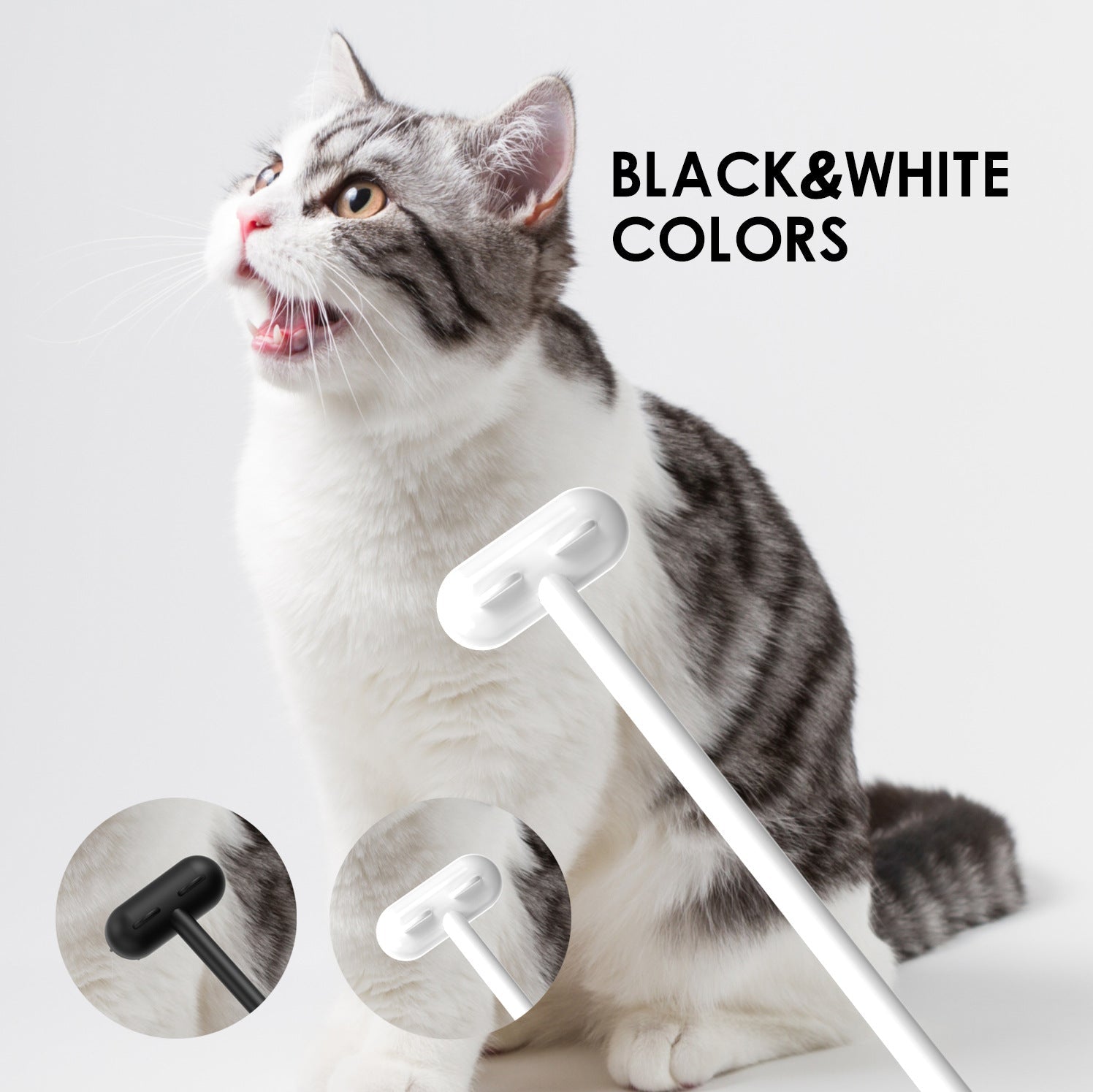 Funny Cat Toy Comb Sticker-0
