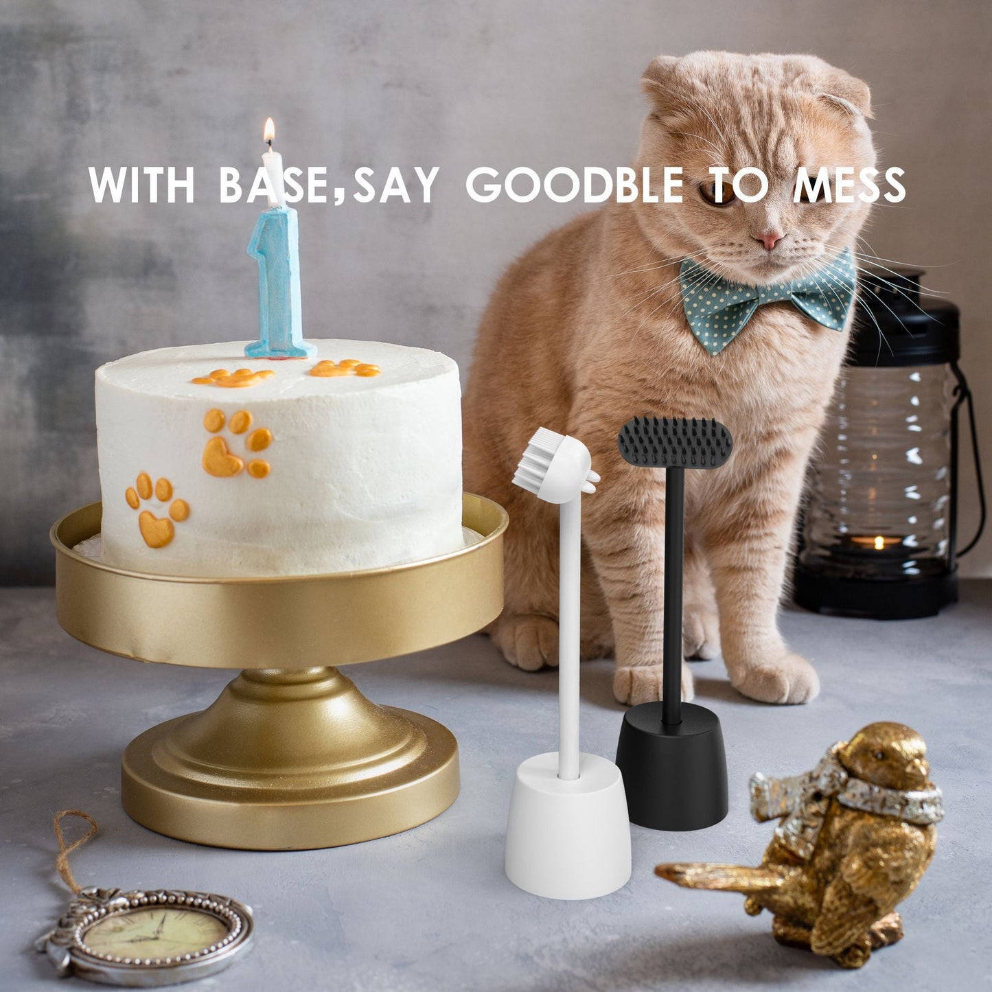 Funny Cat Toy Comb Sticker-3