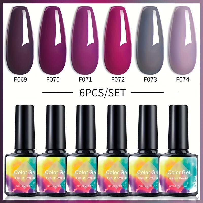 Gel Nail Polish Set-3