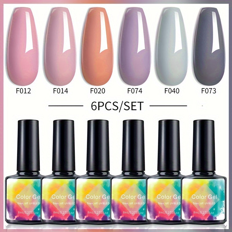 Gel Nail Polish Set-4