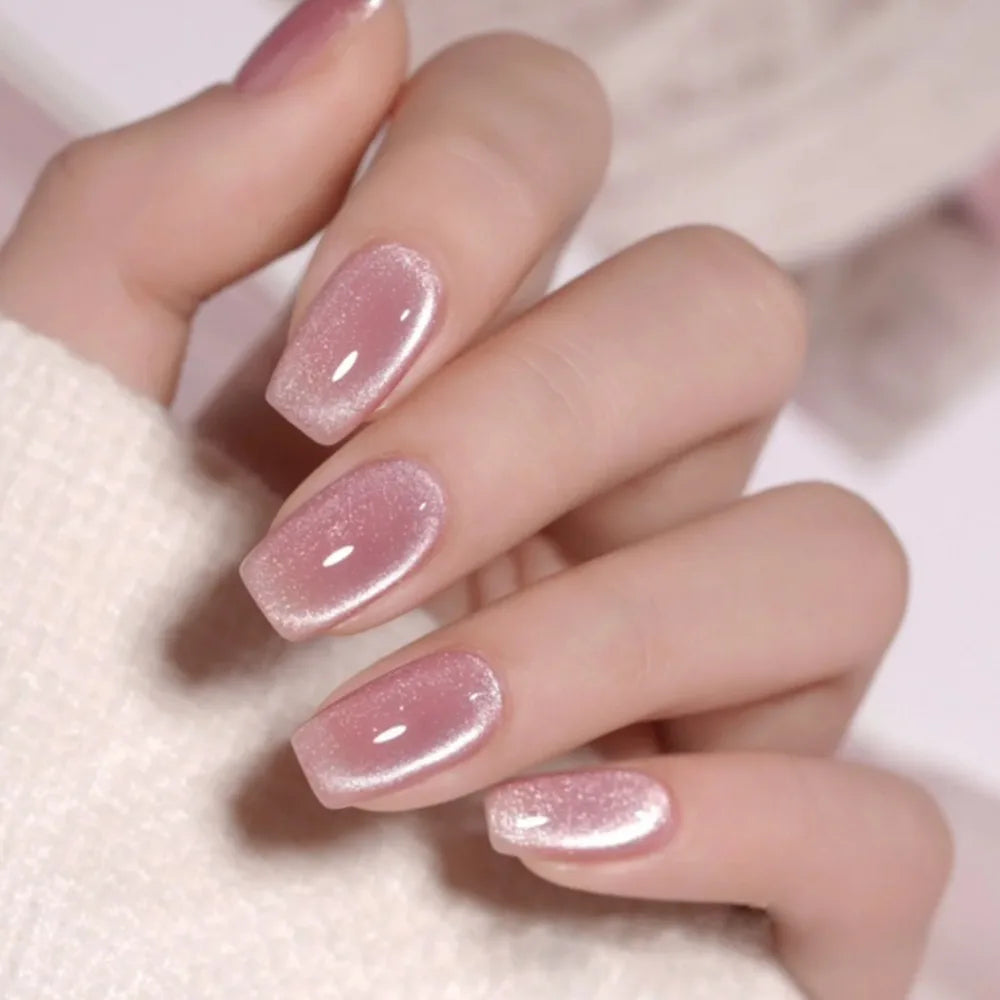 Glamourous Cat's Eye Press-On Nails-12