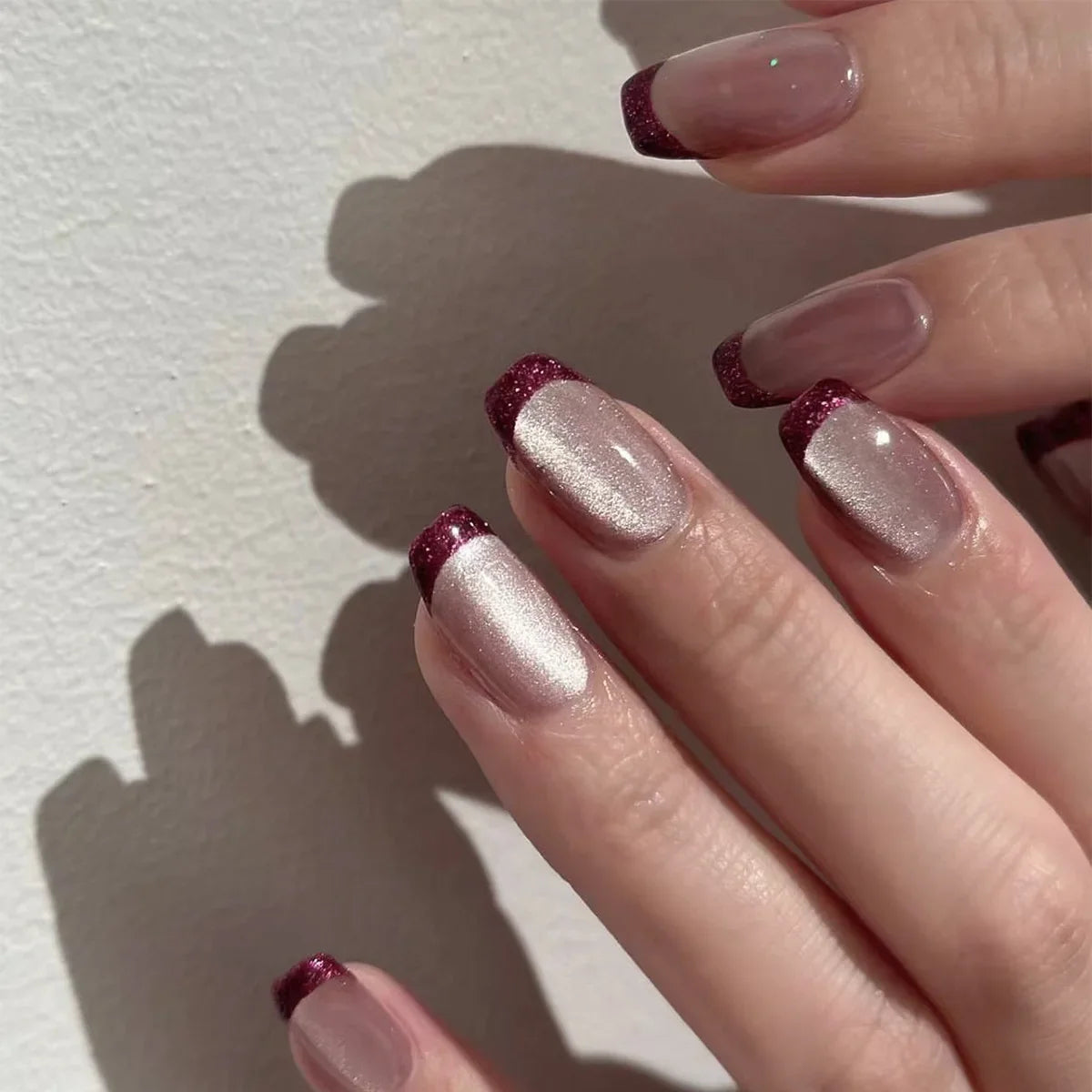 Glamourous Cat's Eye Press-On Nails-22