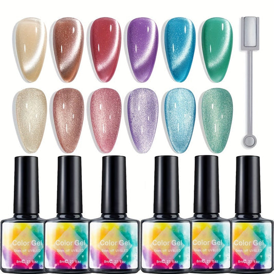 Glitter Gel Nail Polish Set-0