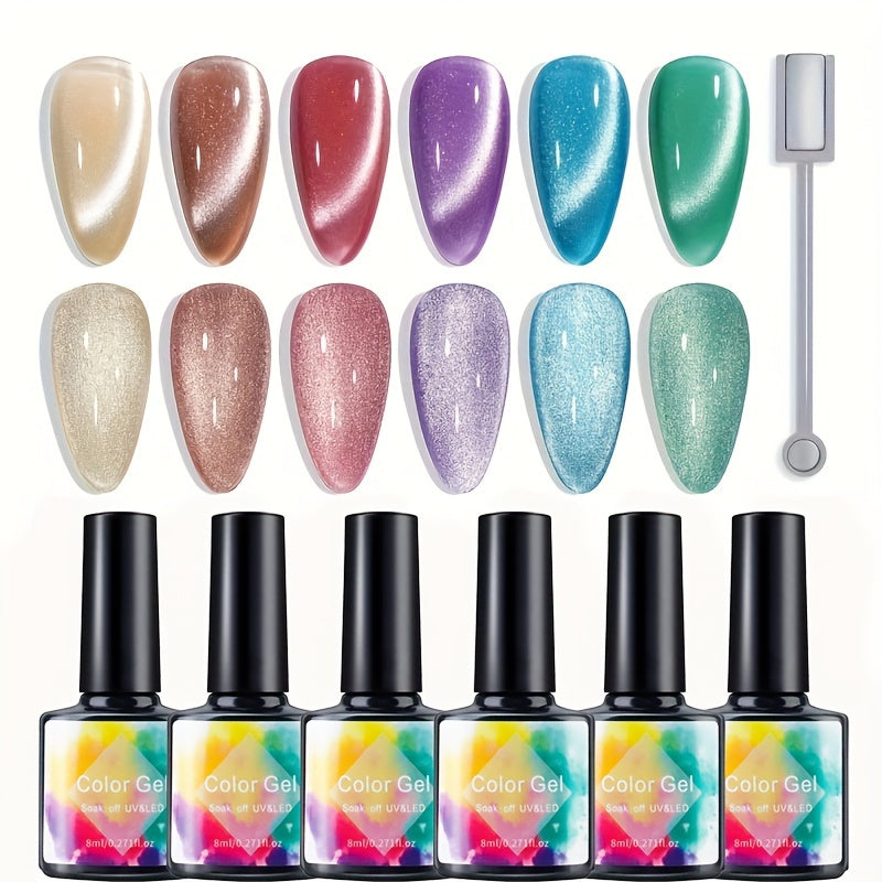 Glitter Gel Nail Polish Set-1