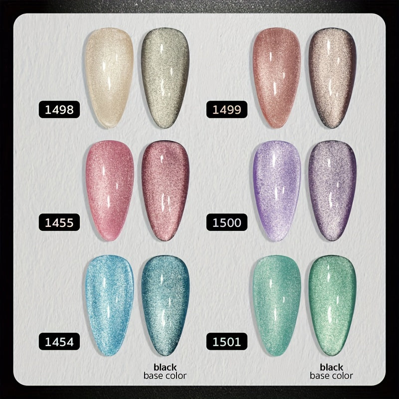 Glitter Gel Nail Polish Set-4