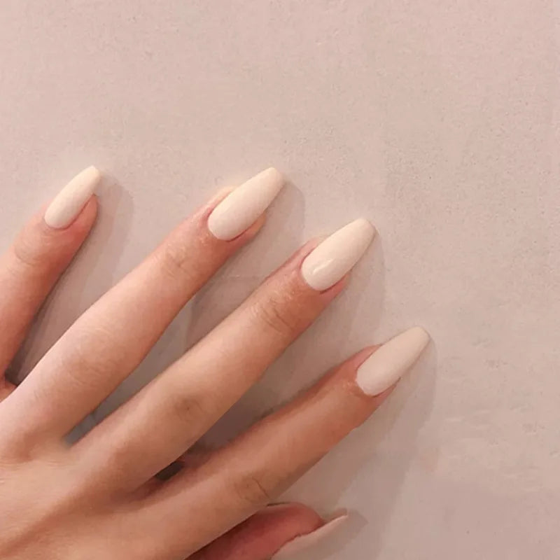 Glossy Acrylic Press On Nails-26