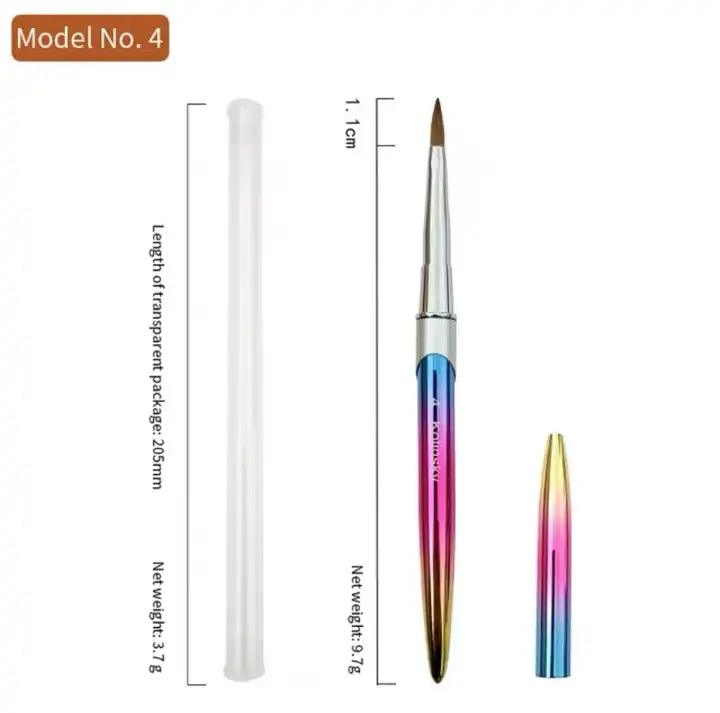 Gradual Kolinsky Nail Brush-2