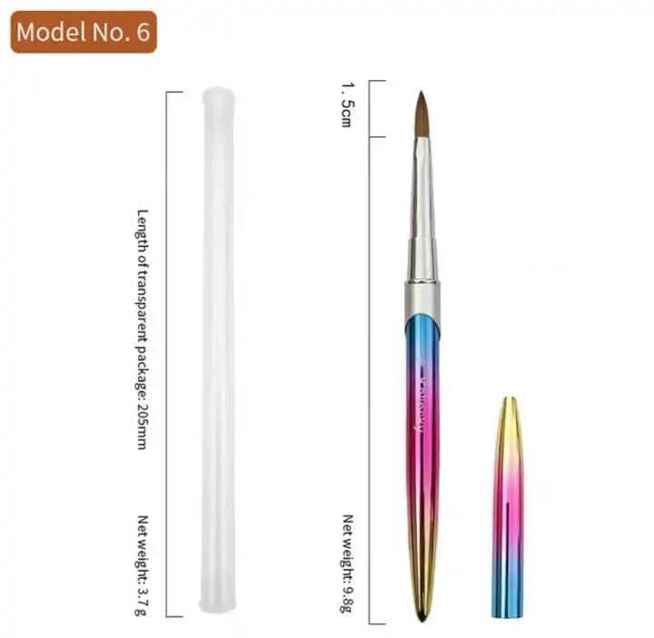 Gradual Kolinsky Nail Brush-3