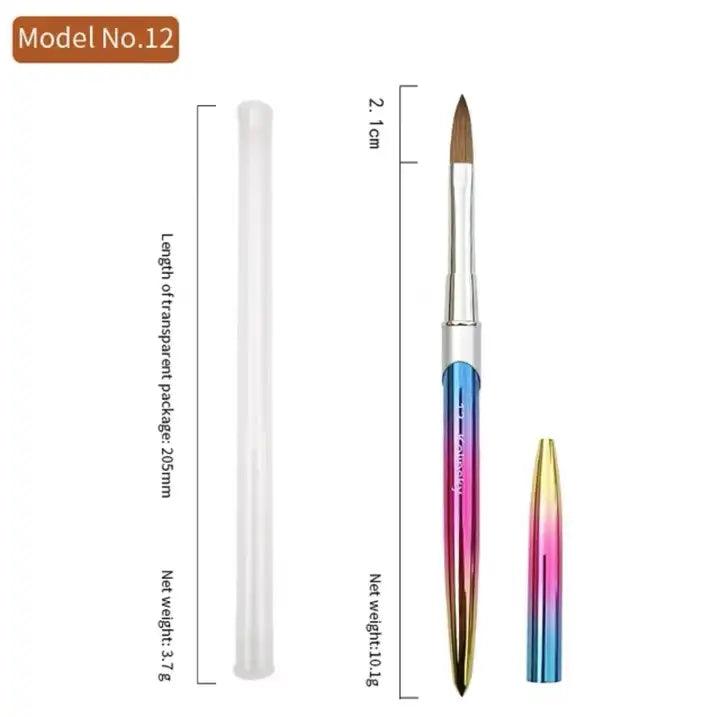 Gradual Kolinsky Nail Brush-6