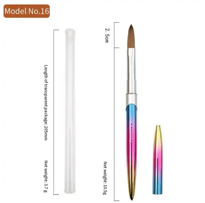Gradual Kolinsky Nail Brush-8