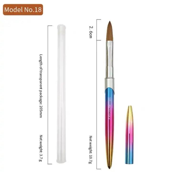 Gradual Kolinsky Nail Brush-9