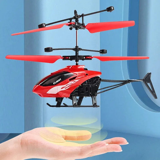 Induction Flying Helicopter Toy-0