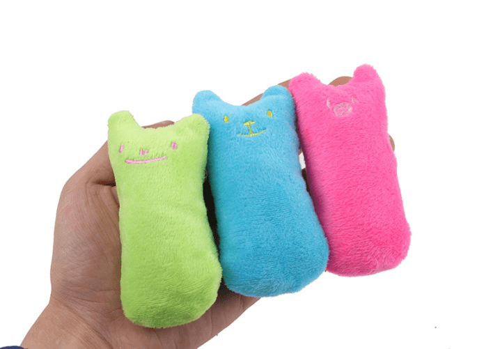 Interactive Catnip Infused Plush Toy Pillow-2