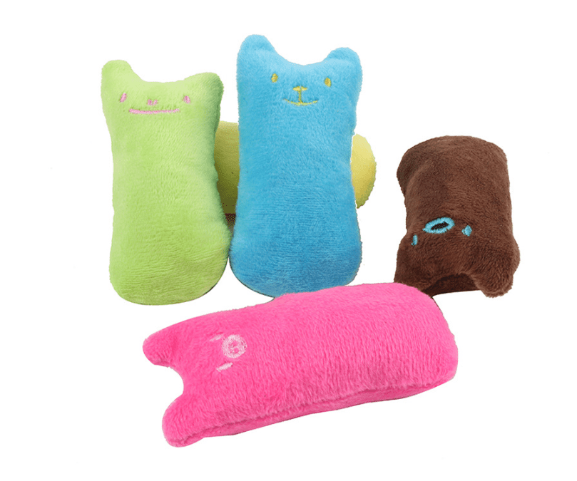 Interactive Catnip Infused Plush Toy Pillow-3