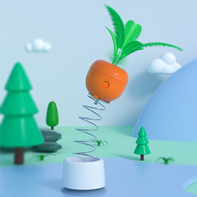 Interactive Food-Dispensing Cat Toy for Mental Stimulation-1
