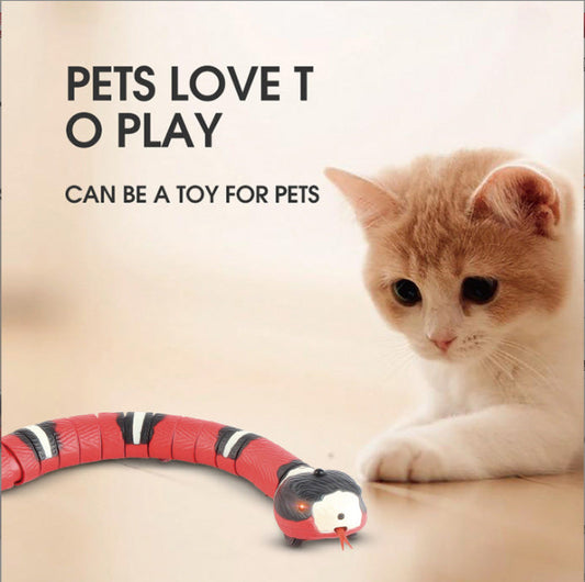 Interactive Smart Sensing Snake Cat Toy-0