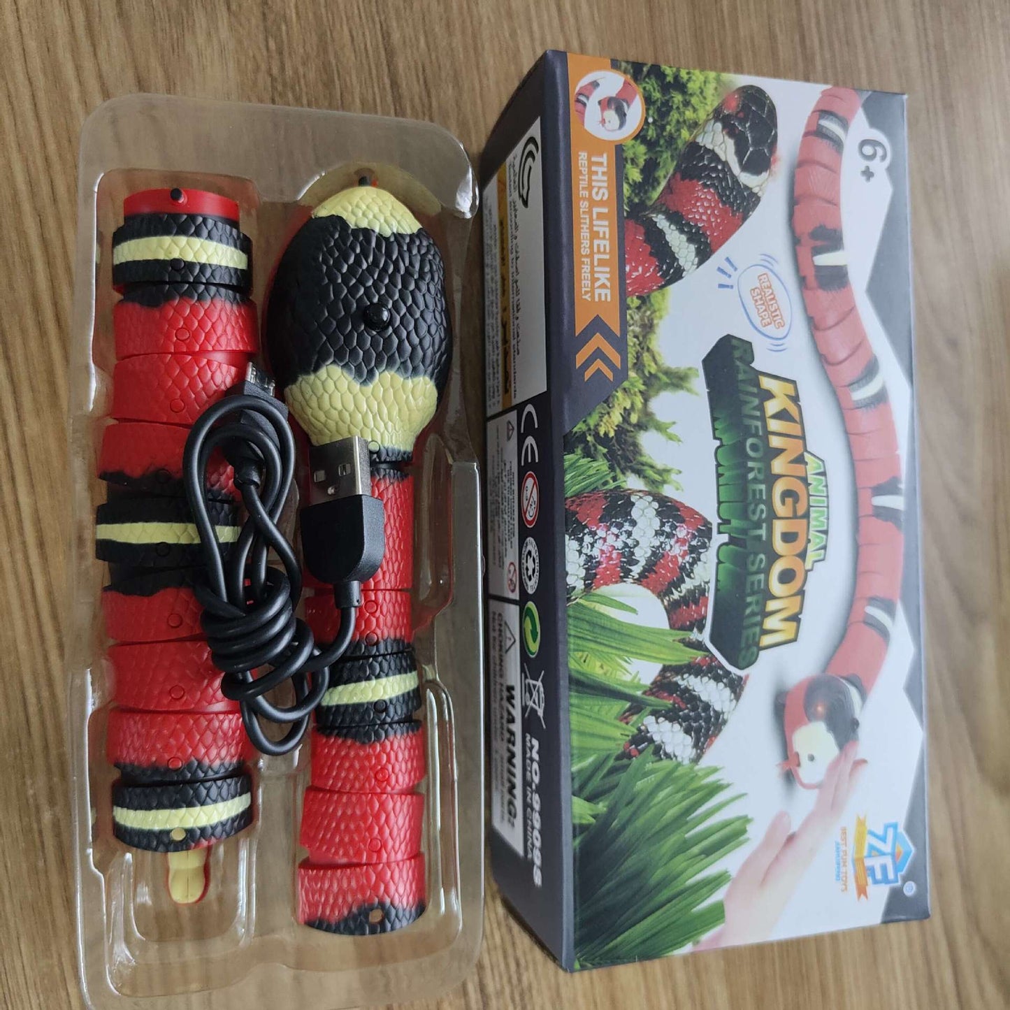 Interactive Smart Sensing Snake Cat Toy-6