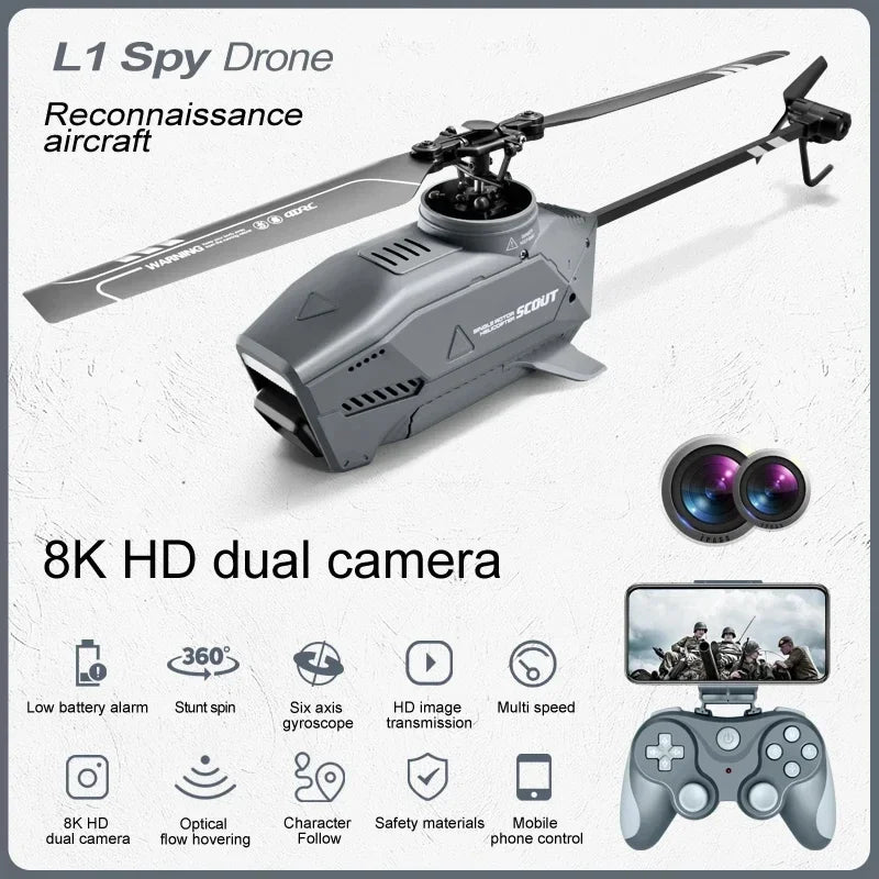 L1 Pro RC Helicopter with Wifi FPV Camera-5