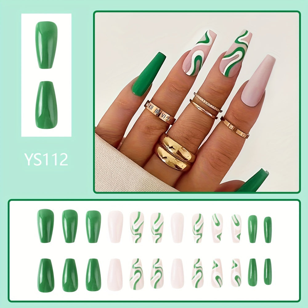 Long Ballerina Press-On Nails-2