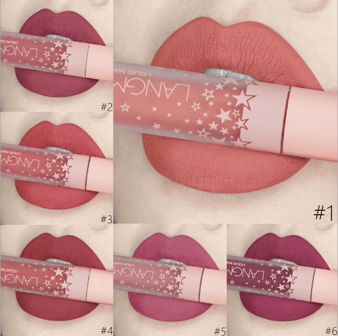 Long-Lasting Matte Velvet Lipstick Set-2