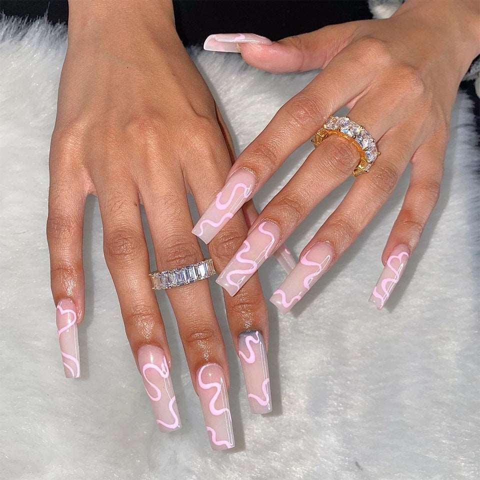 Long-Lasting Press-On Nails-11