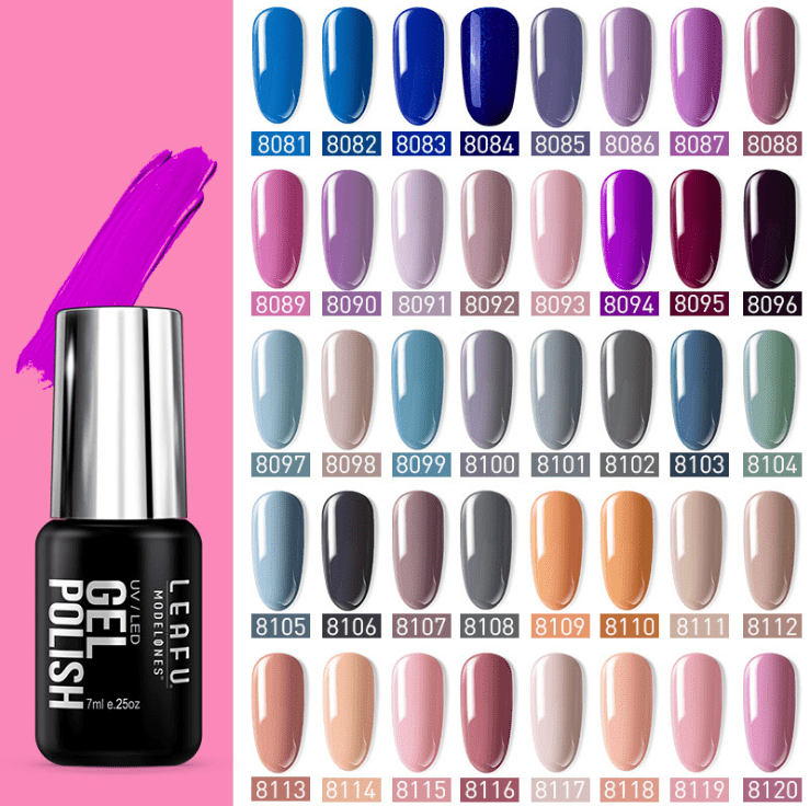 Long-Lasting Solid Color Nail Polish-0