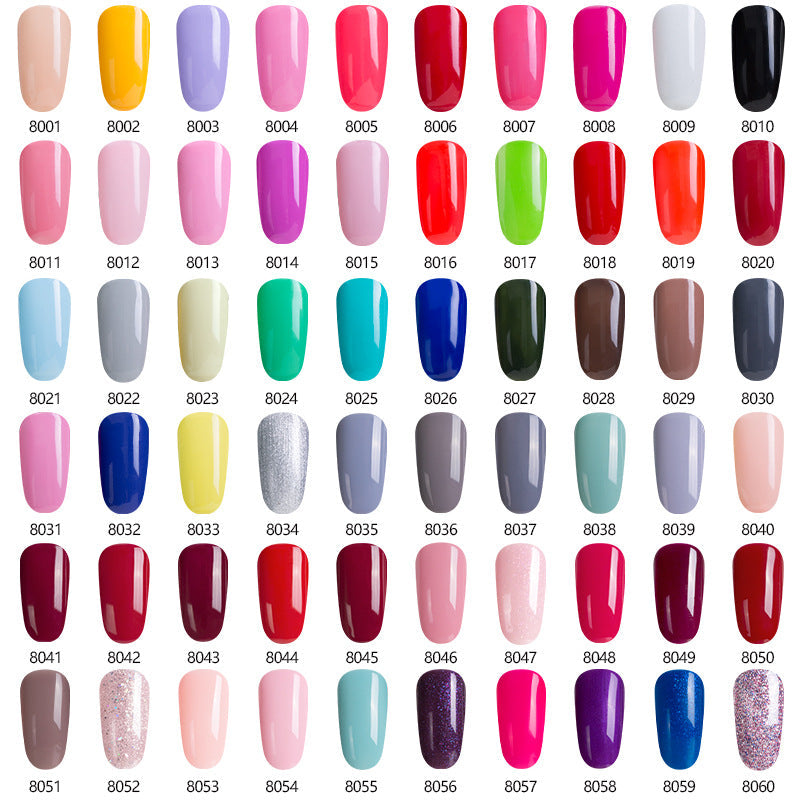 Long-Lasting Solid Color Nail Polish-2