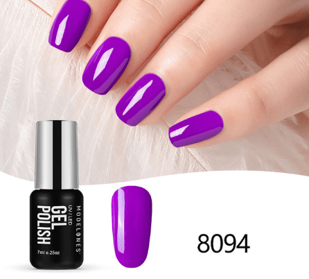 Long-Lasting Solid Color Nail Polish-5