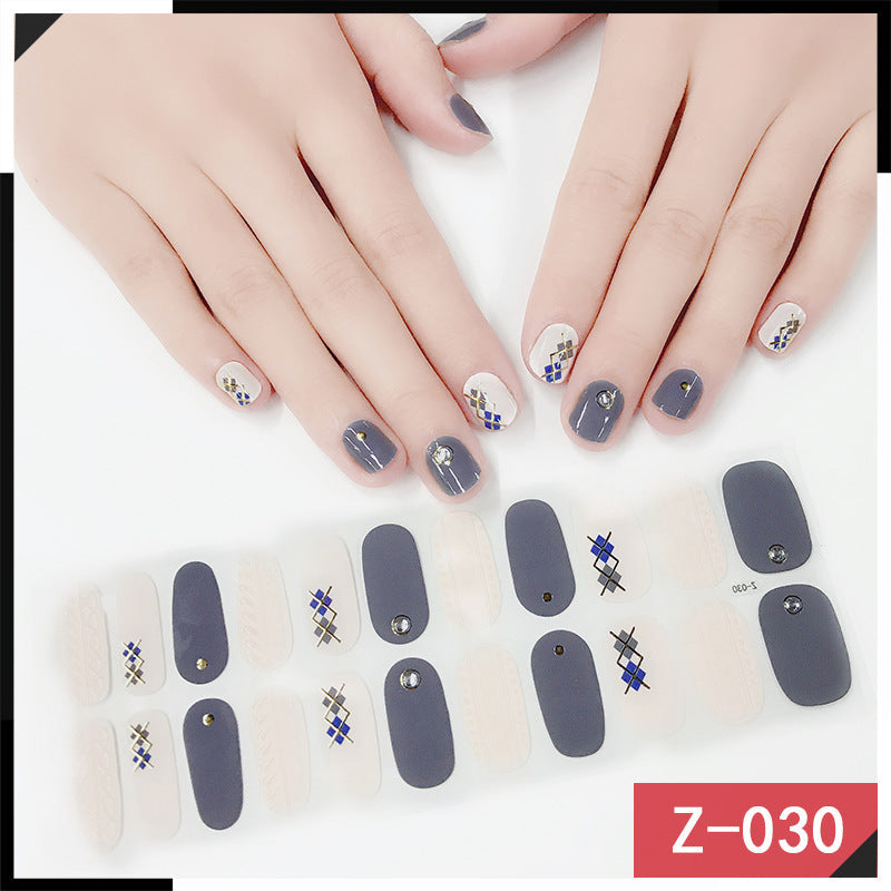 Luxurious Designer Nail Sticker-5