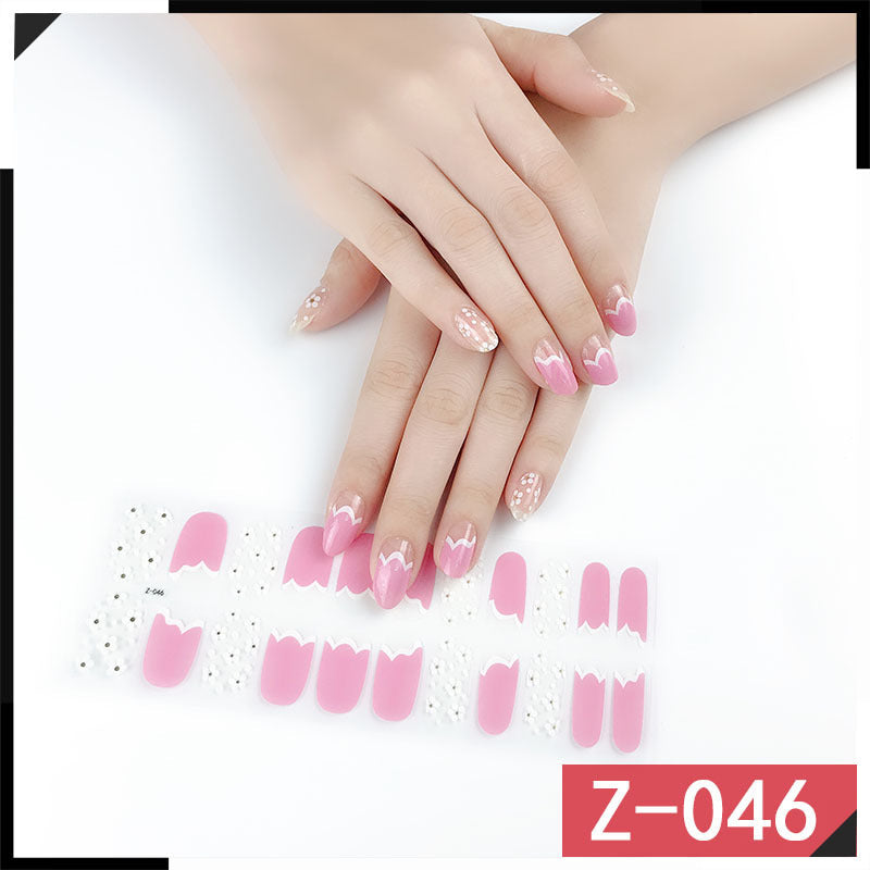 Luxurious Designer Nail Sticker-10