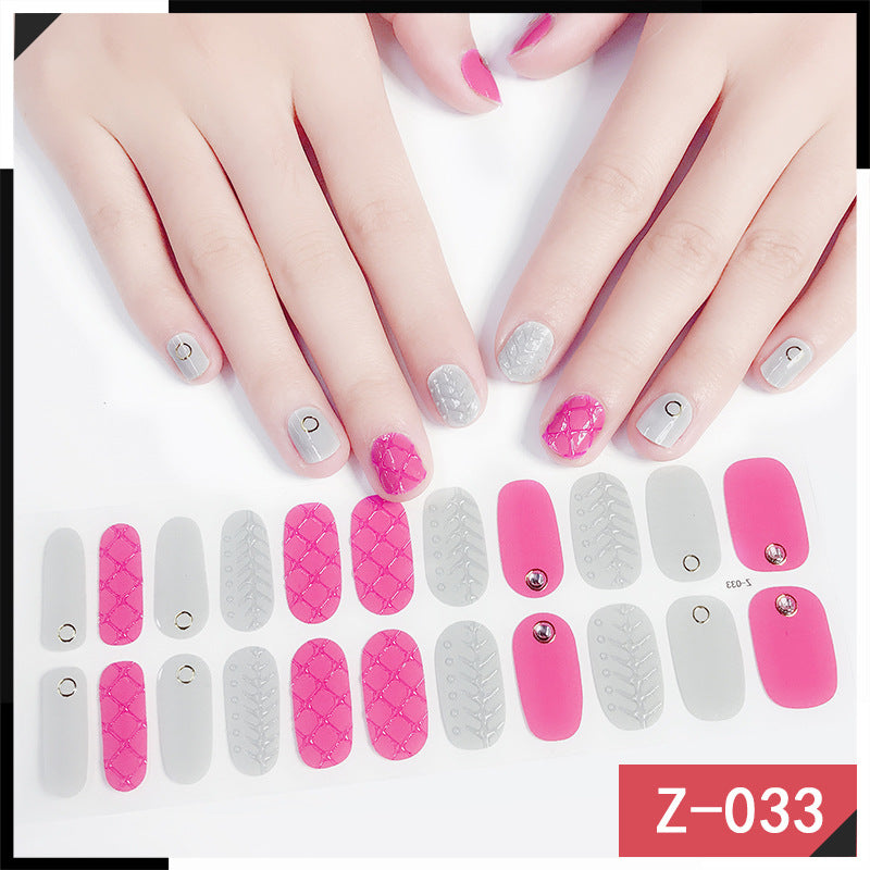 Luxurious Designer Nail Sticker-12