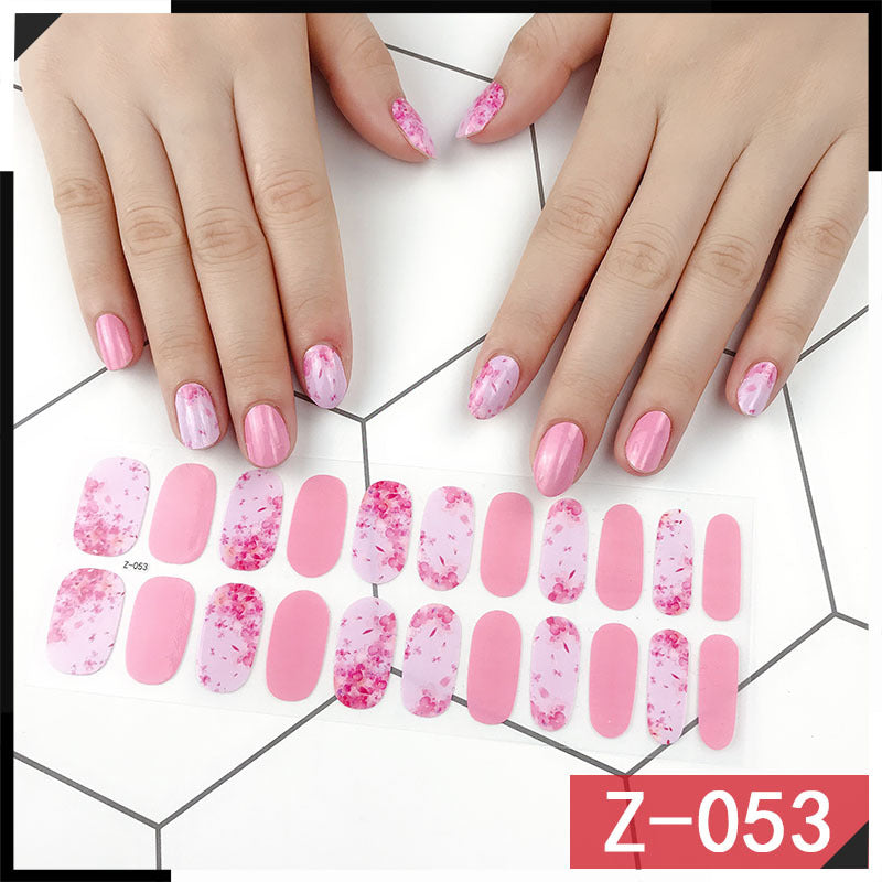 Luxurious Designer Nail Sticker-13