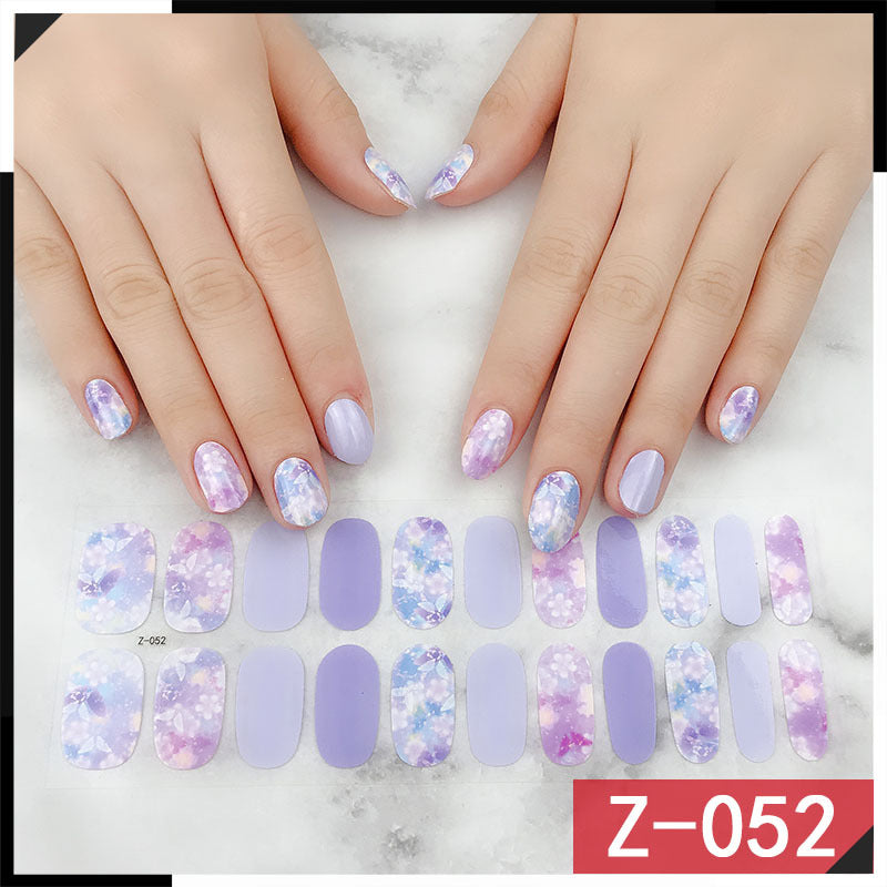 Luxurious Designer Nail Sticker-17