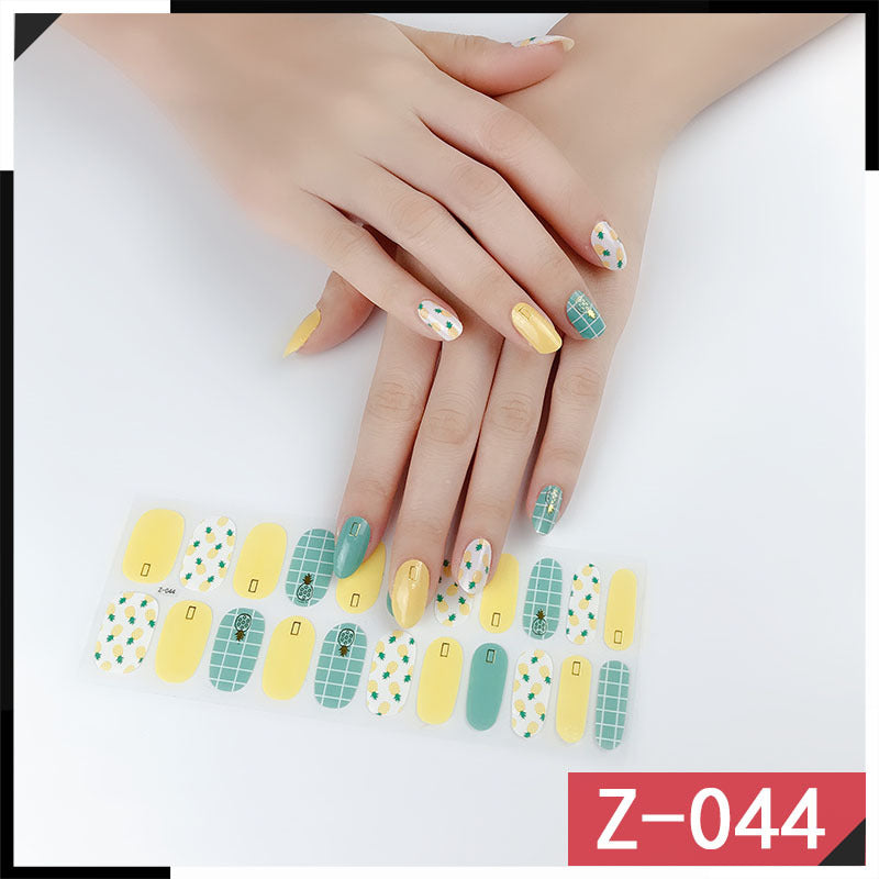 Luxurious Designer Nail Sticker-18