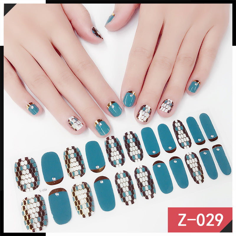 Luxurious Designer Nail Sticker-19