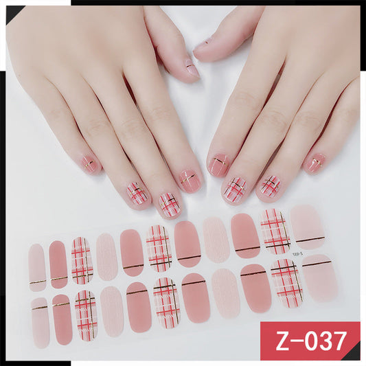 Luxurious Designer Nail Sticker-20